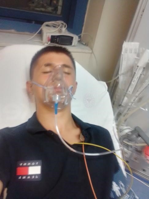 Köpek saldırısından kaçarken yaralandı!