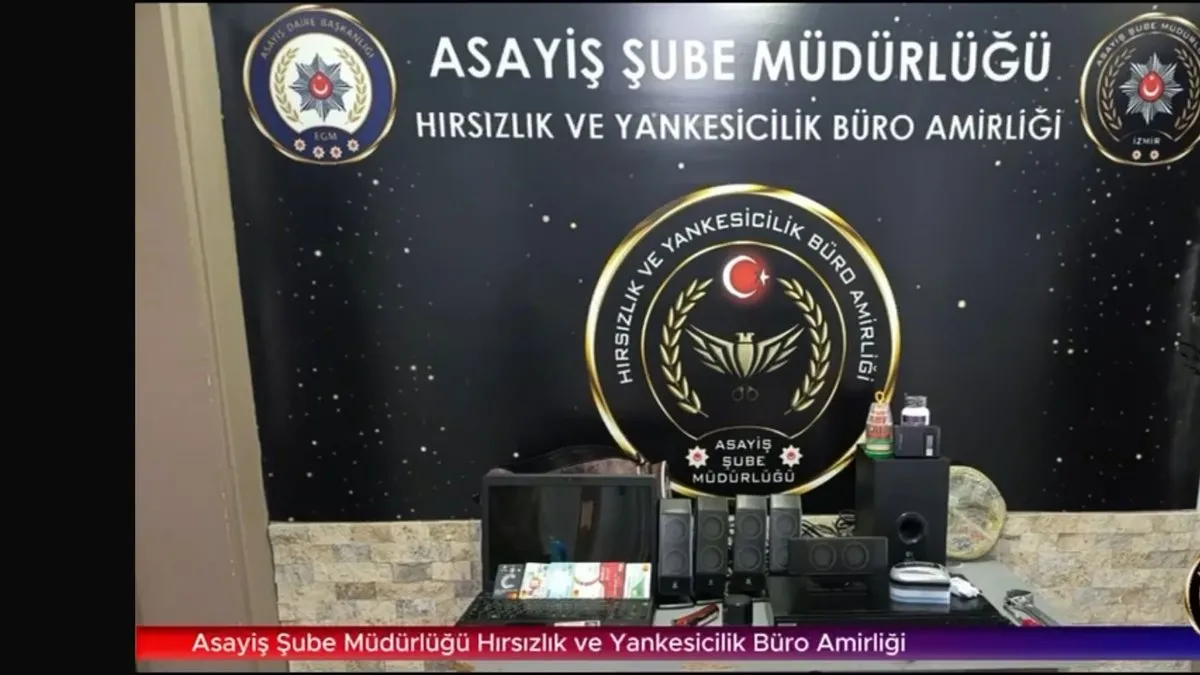 Balkon fareleri asayiş polisinden kaçamadı