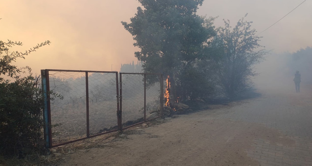 Manisa’da yangın: Binden fazla kişi tahliye edildi