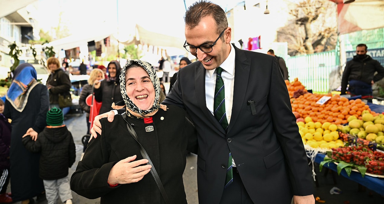 Şişli'de emekliye beş bin liralık pazar desteği başladı