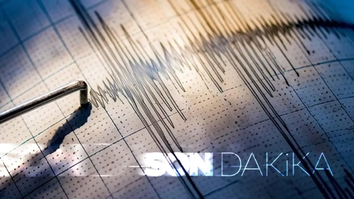 SON DAKİKA | Manisa'da 4.8 büyüklüğünde deprem #manisa