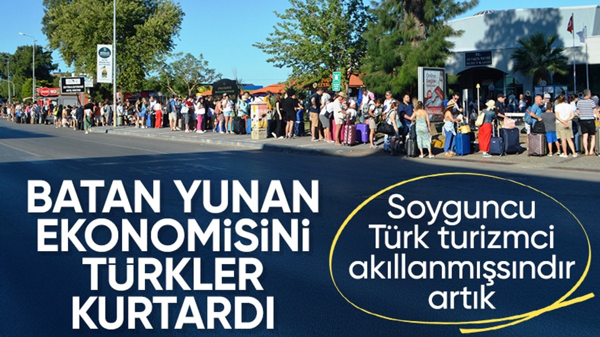 Yunan adalarındaki turizmciler mutlu: Türkler bizi kurtardı