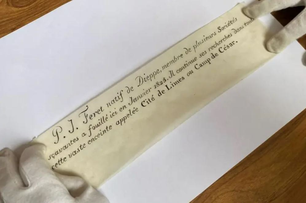 200 yıl önce şişeye bırakılan bir mesaj merak uyandırdı