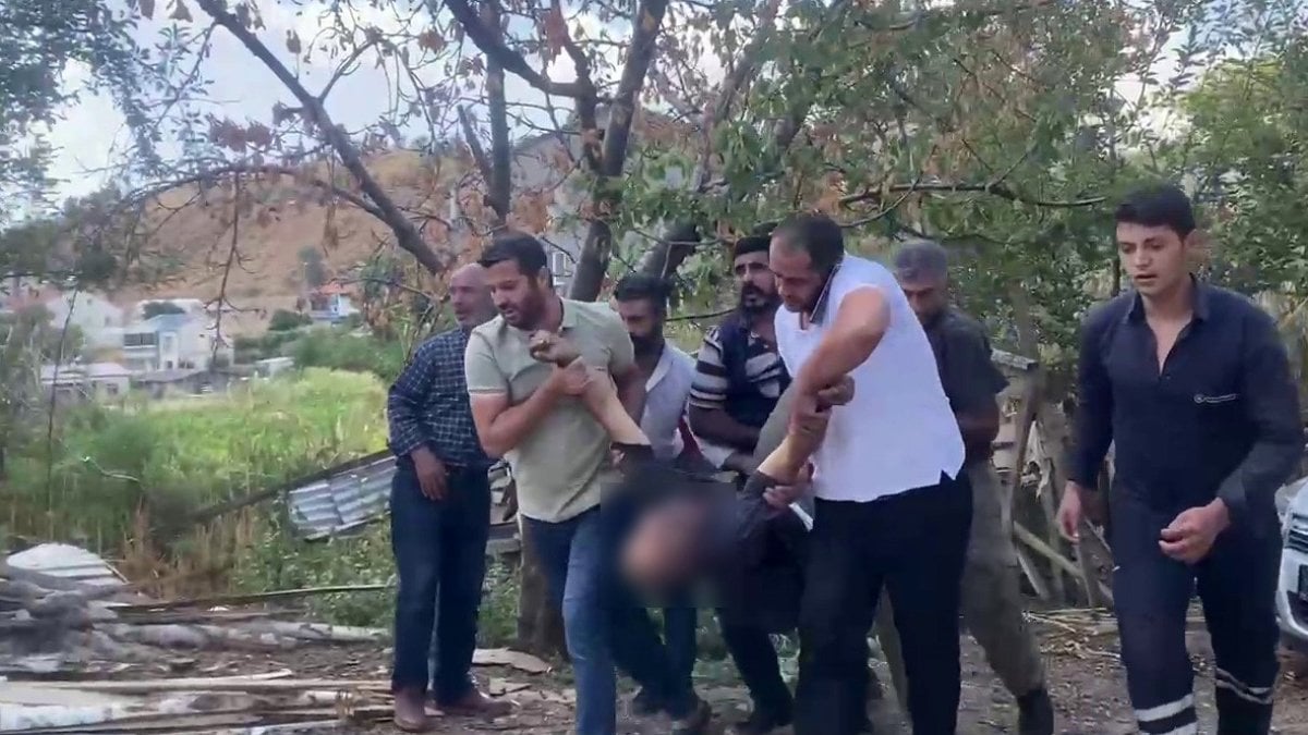 Adıyaman'da bahçede kanlı infaz