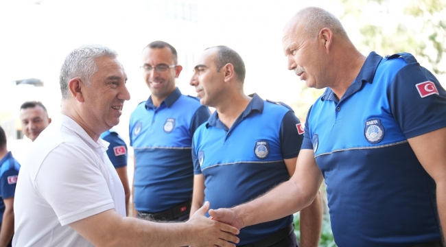 Başkan Çelik Zabıta Haftası’nı kutladı