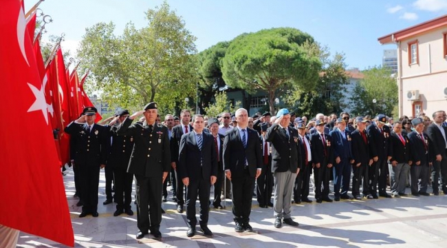 Bergama'da 19 Eylül Gaziler Günü Kutlandı