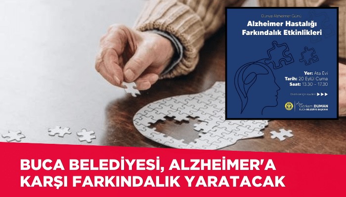 Buca Belediyesi, Alzheimer'a karşı farkındalık yaratacak
