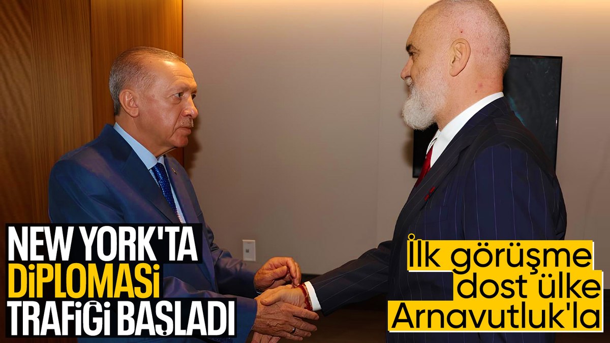 Cumhurbaşkanı Erdoğan ABD'de temaslarını sürdürüyor