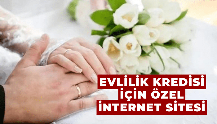 Evlilik kredisi için özel internet sitesi