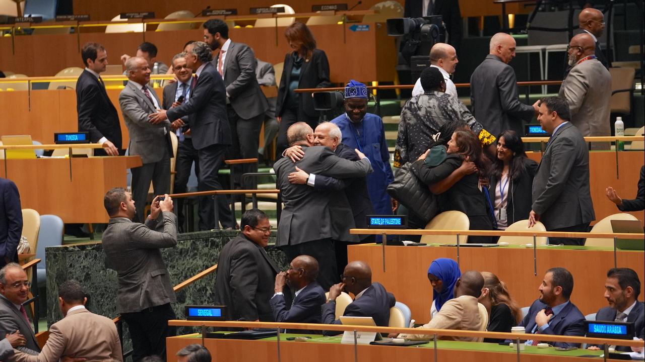 Filistin'in BM'de sunduğu 'ilk' tasarı kabul edildi