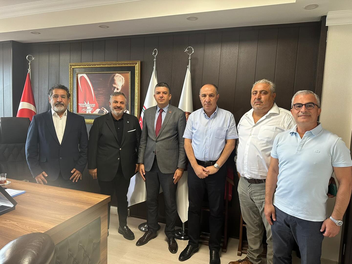 İMEAK DTO Aliağa’dan Başsavcı ve Emniyet Müdürüne Nezaket Ziyareti