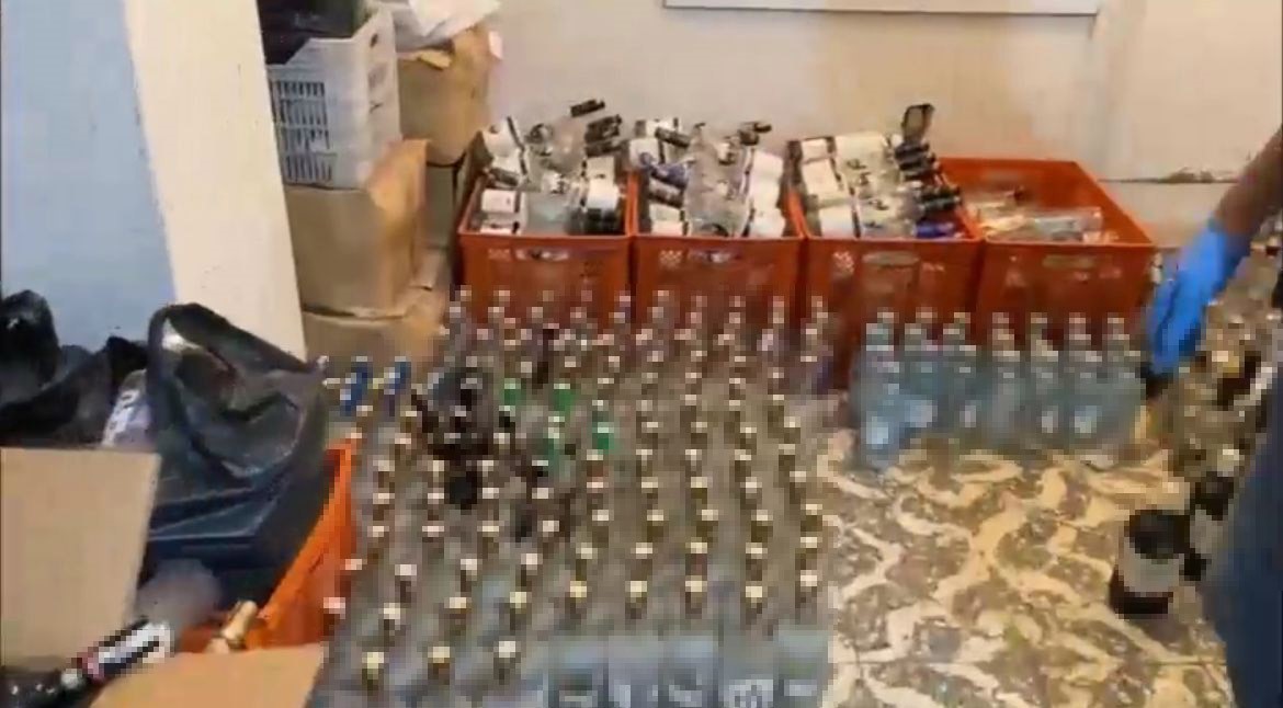 İzmir'de kaçak alkol operasyonu… Piyasa değeri 1 milyon TL