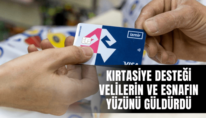 Kırtasiye desteği velilerin ve esnafın yüzünü güldürdü