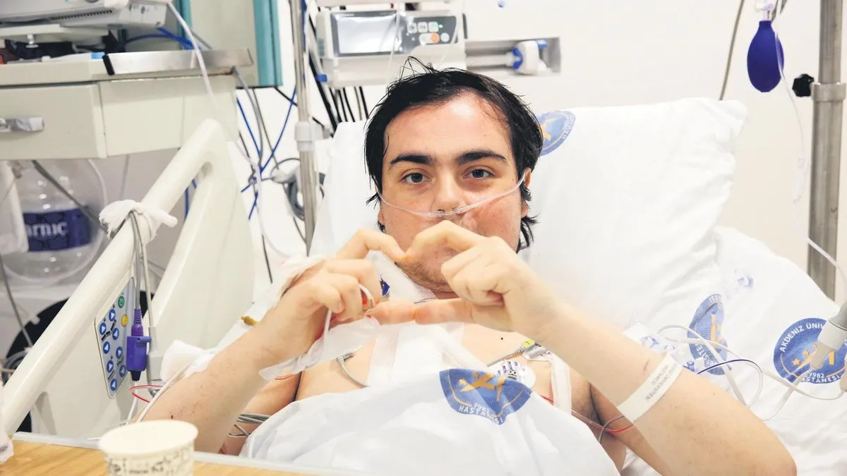 Melike’nin kalbi ile hayata tutunan Furkan SABAH’a konuştu: Bu kalp hep iyilik için atacak