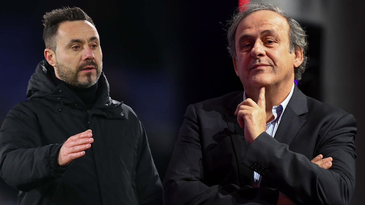 Michel Platini'nin '11 oyuncu yerine 10 oyuncu' önerisine De Zerbi'den tepki!
