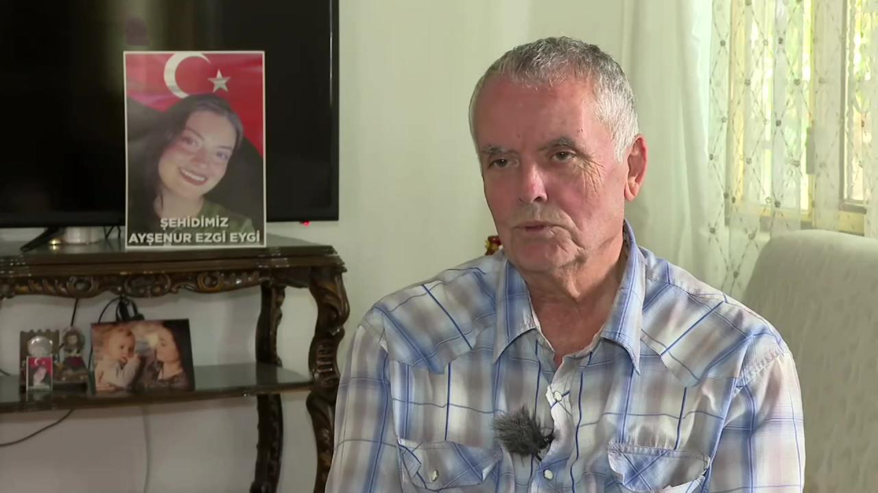 Şehit Ayşenur Ezgi Eygi'yi babası TRT Haber'e anlattı