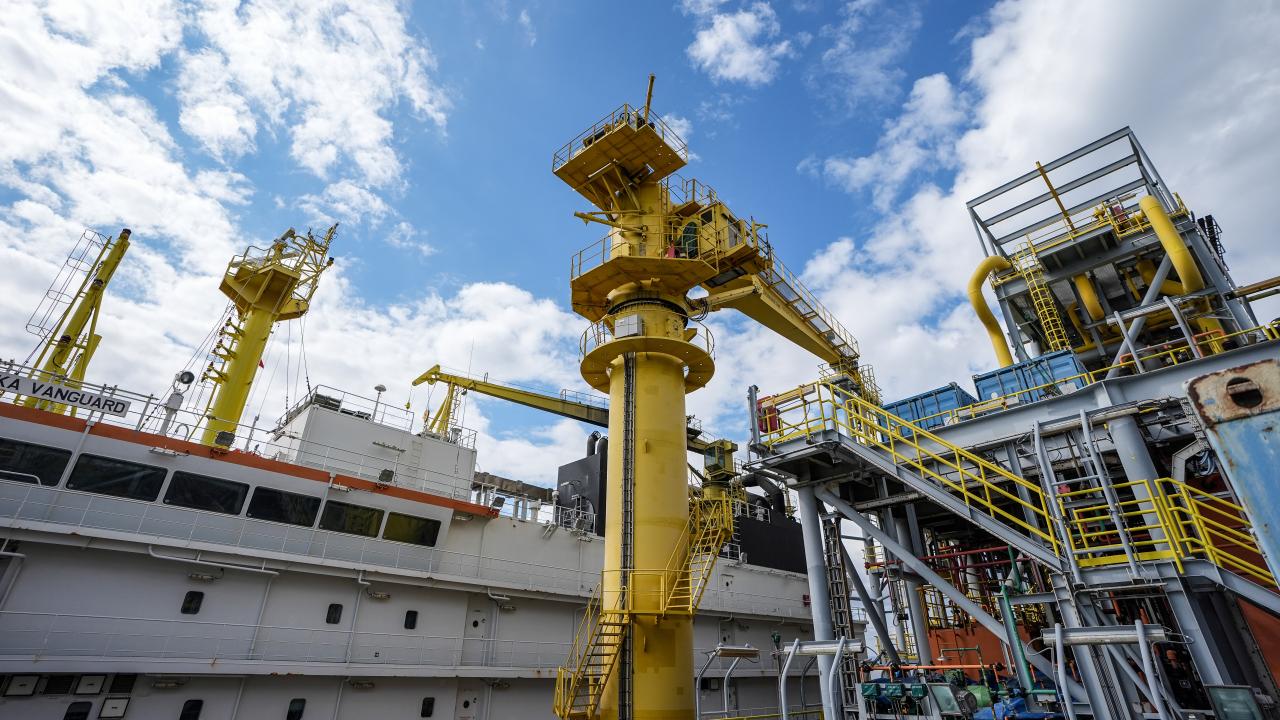 Türkiye'nin ilk yüzer doğal gaz üretim platformu