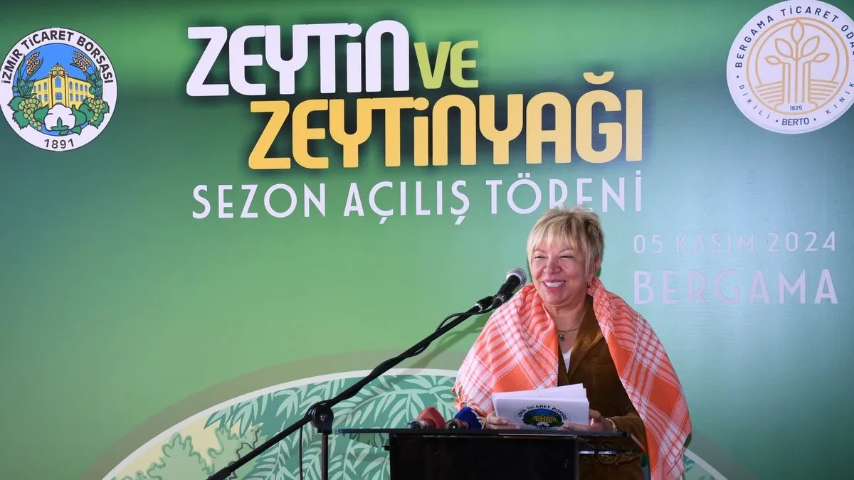 Bergama'da yeni sezon zeytin hasadı başladı