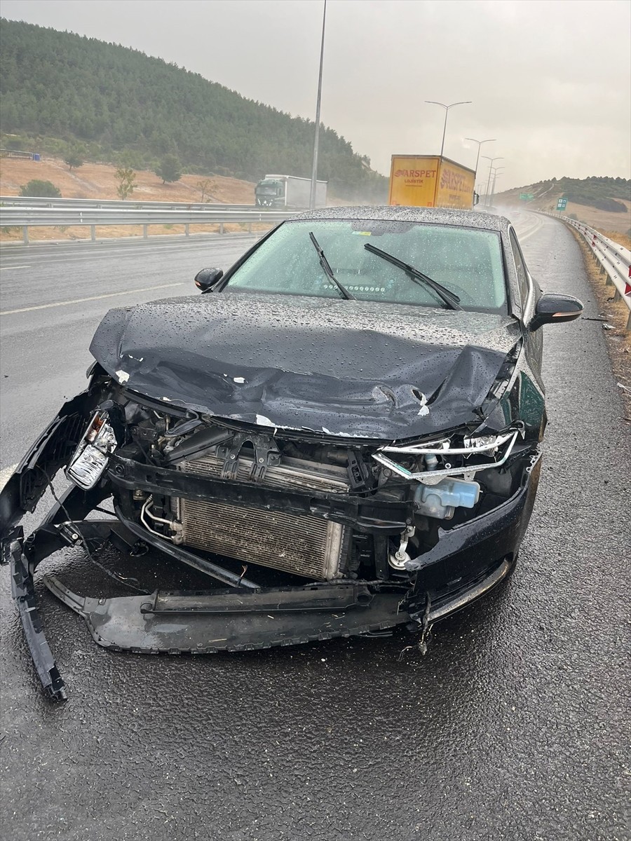 Kınık Belediye Başkanı Sema Bodur trafik kazası geçirdi