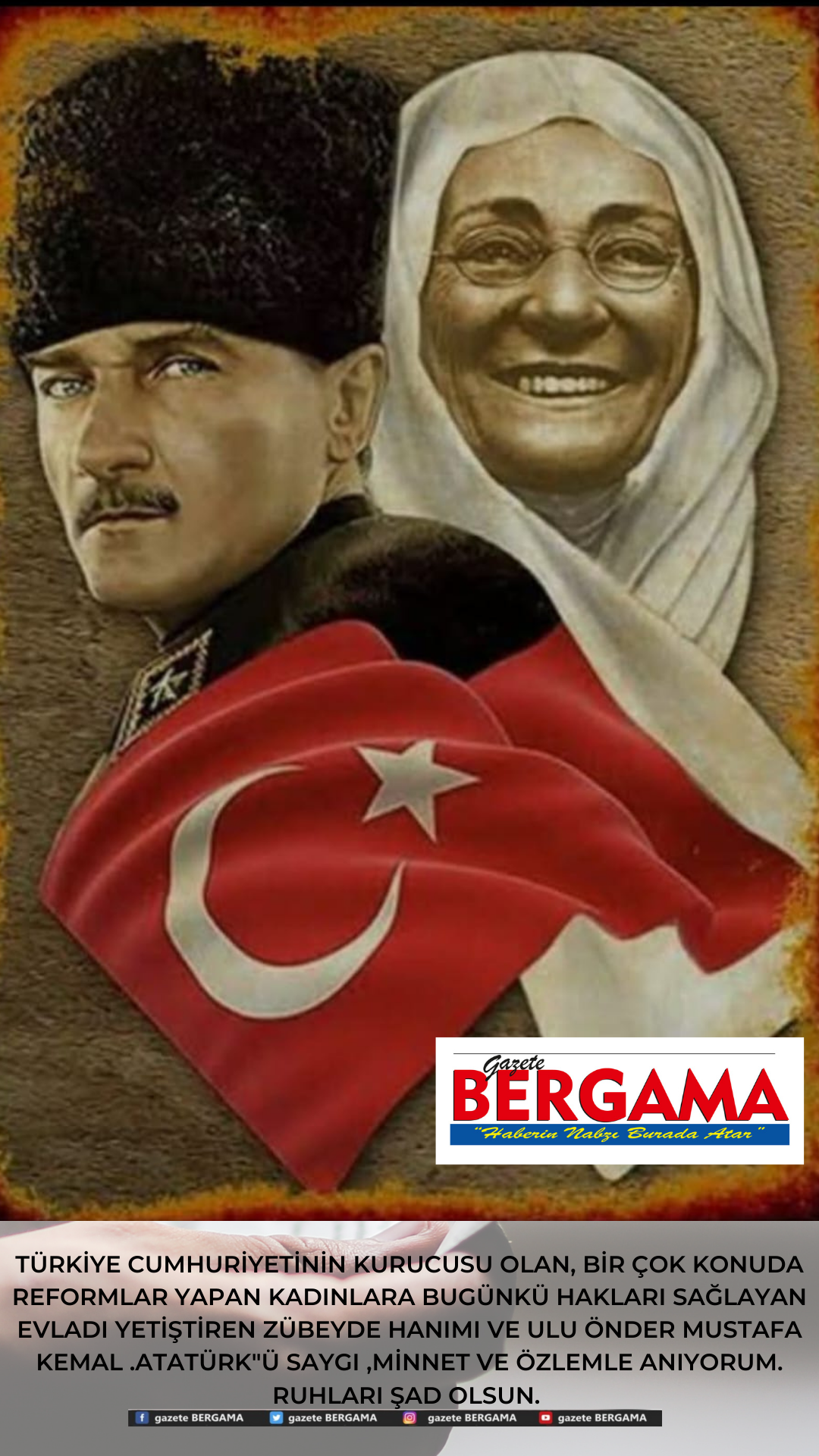 “BİR ANNE DÜNYAYI DEĞİŞTİRİR,
