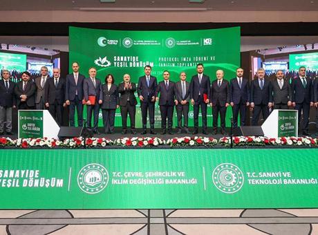 ‘Sanayide Yeşil Dönüşüm’ protokolü imzalandı