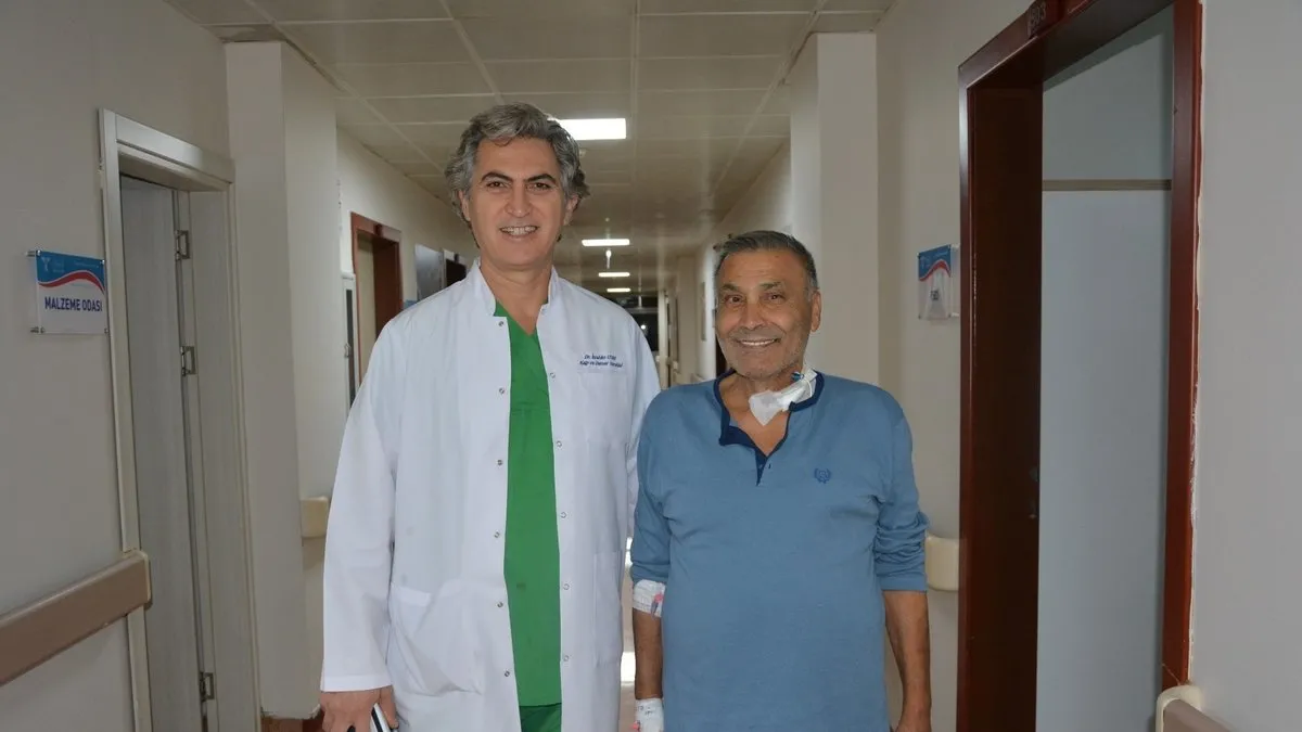 Tepecik Eğitim ve Araştırma Hastanesi’nde kapalı bypass ameliyatı dönemi: 72 yaşındaki Ali dedeye devlet hastanesinde kapalı bypass ameliyatı yapıldı