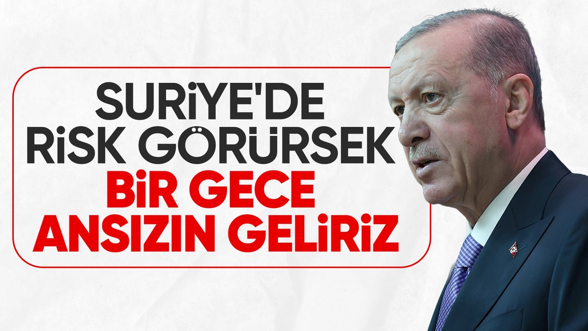 Yılın ilk kabinesi sonrası Cumhurbaşkanı Erdoğan: Bir gece ansızın geliriz