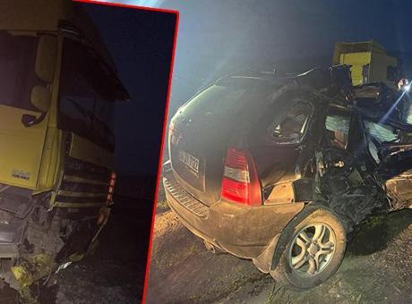 Ardahan’da feci kaza! Cip ile TIR çarpıştı: 2 ölü, 2 yaralı