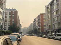 Bilecik'teki orman yangınının dumanı Eskişehir'e ulaştı!