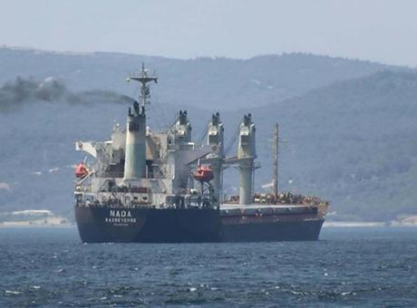 Çanakkale Boğazı'nda gemi arızası