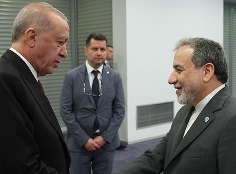 Diplomasi rüzgarı: Cumhurbaşkanı Erdoğan, İran Dışişleri Bakanı Arakçi'yi kabul etti