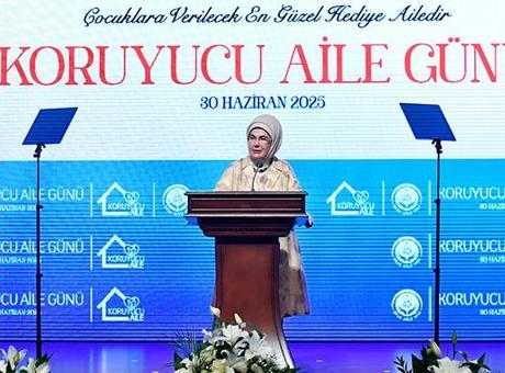 Emine Erdoğan: Dünyanın bütün çocukları, insanlık ailesinin öz evlatlarıdır