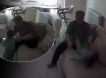 Evdeki kamerayı izleyen aile dehşete kapıldı! Cani bakıcı hakkında karar