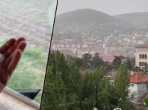 Haziran ayında dolu şaşkınlığı! Ekili alanlarda zarara yol açtı