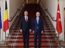 Meclis Başkanı Kurtulmuş, Belçika Senato Başkanı Vincent Blondel ile görüştü