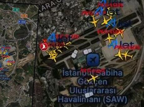 Uçak pistten ayrılmadan geri dönmek zorunda kaldı! 'Doha şu anda kapalı efendim'