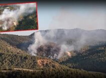 Bolu'da orman yangını! Ekipler havadan ve karadan müdahale ediyor