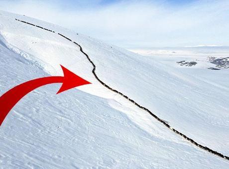 Ağrı'da 45 yıl sonra yeniden yaşandı! Dağda şaşırtan manzara