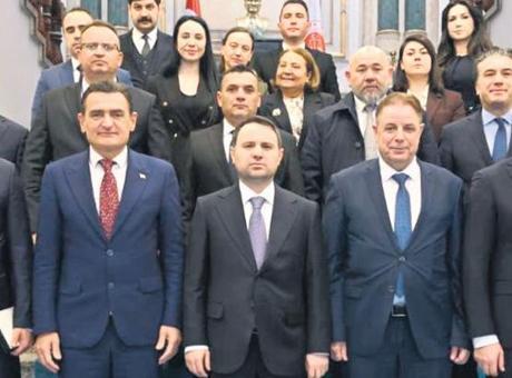 Gürlek, KKTC heyetini kabul etti