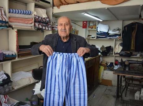 Türkiye’nin efsane 'çizgili pijaması' geri dönüyor! 60 yıllık terzi anlattı