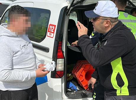Yer: Kütahya! Ehliyetsiz sürücüye 399 bin lira ceza