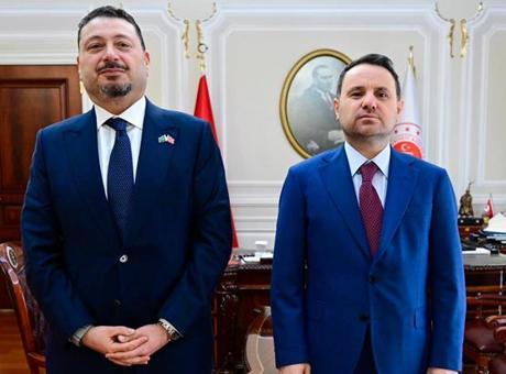 Adalet Bakanı Gürlek, Suudi Arabistan'ın Ankara Büyükelçisi Abualnasr ile görüştü