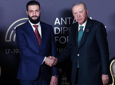Cumhurbaşkanı Erdoğan, Suriye Cumhurbaşkanı Şara ile görüştü