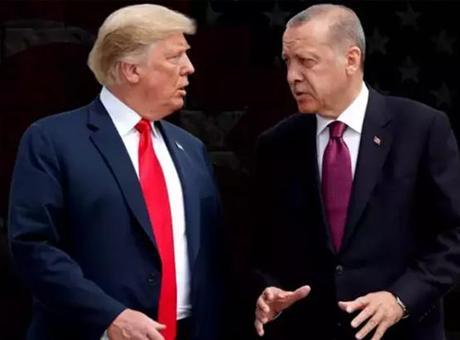 Cumhurbaşkanı Erdoğan'dan ABD Başkanı Trump'a geçmiş olsun telefonu