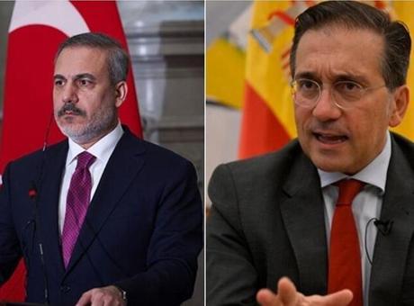 Dışişleri Bakanı Hakan Fidan'dan kritik temas! İspanyol mevkidaşıyla Sumud Filosu'na müdahaleyi görüştü