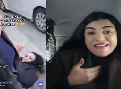 Sokakta tartıştığı kadını, canlı yayında bıçakla yaralamıştı..