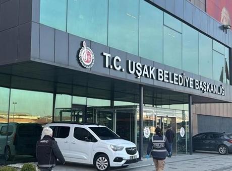 Uşak Belediyesine yönelik rüşvet soruşturması! 16 şüpheli tutuklandı
