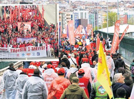 1 Mayıs coşkuyla kutlandı