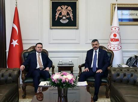 Adalet Bakanı Gürlek'ten İçişleri Bakanı Çiftçi'ye ziyaret