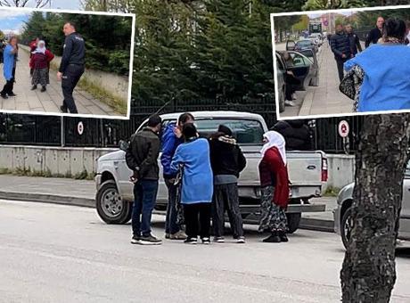 Adliye çıkışı ortalık karıştı! Önce tanığı kovaladılar, sonra gazetecilere saldırdılar